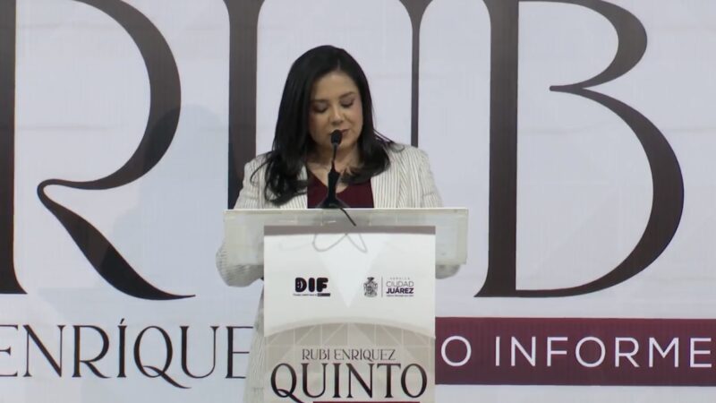 Es tiempo de mujeres: Mayra Chávez en informe de Rubí Enríquez
