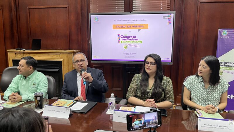 Realizará la UACH su primer Congreso Internacional de Salud Mental