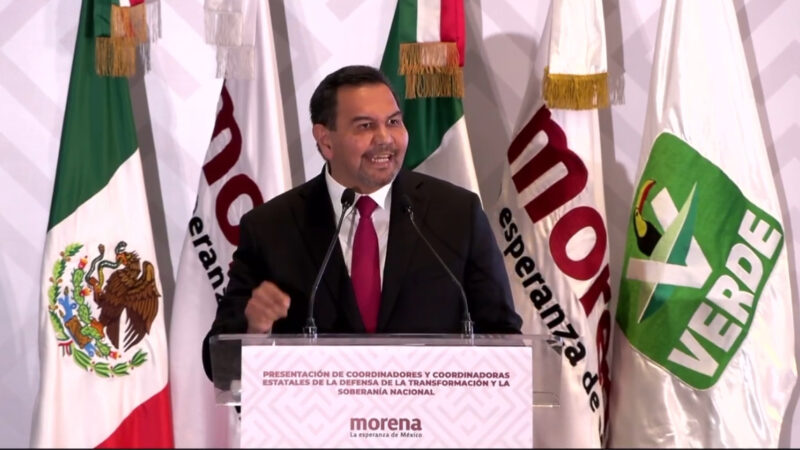 Gira Cruz Pérez Cuéllar primera instrucción a los diputados de Morena y aliados, no al fiscal carnal
