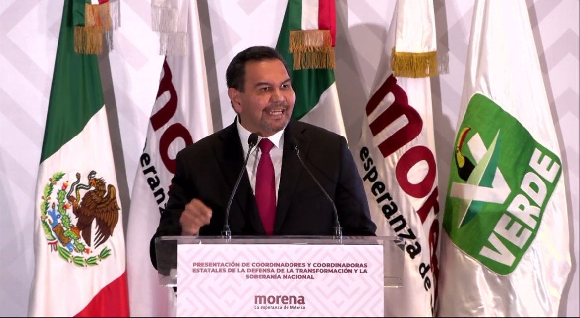 Gira Cruz Pérez Cuéllar primera instrucción a los diputados de Morena y aliados, no al fiscal carnal