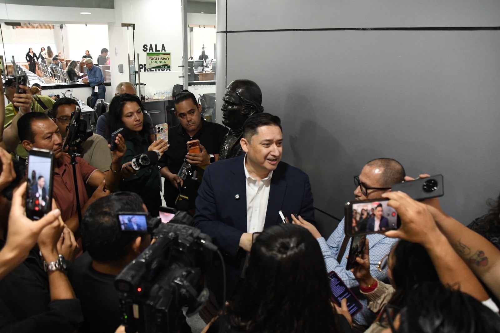 Al que nos echen, ganaremos la elección: Chávez previo a elección de candidato en Morena