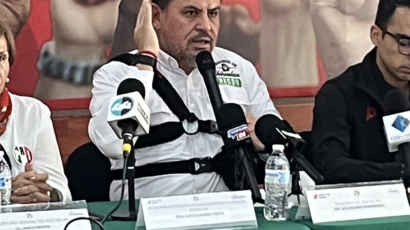 Aterriza Alejandro Domínguez a Enrique Rascón en sus aspiraciones por el distrito 8