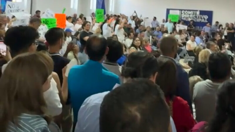 Panistas dicen “no al dedazo