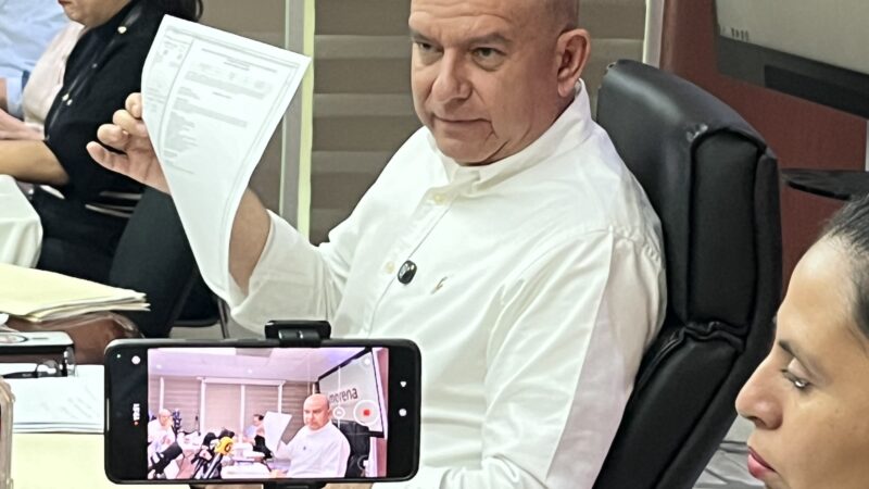 Dice Estrada que Ariadna Montiel es propietaria de un terreno de 428 metros